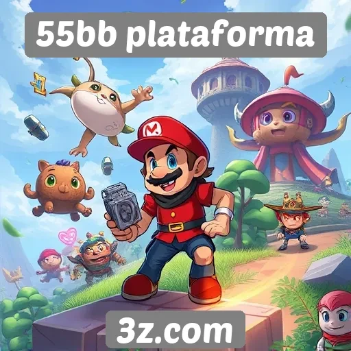 Variedade de jogos disponíveis na 55bb plataforma
